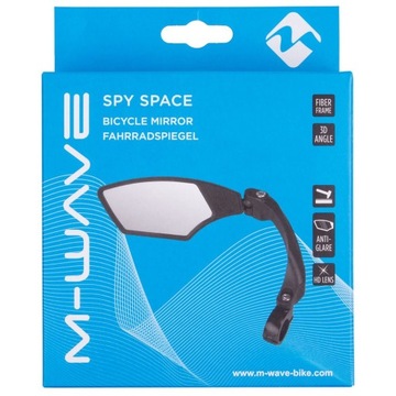 Велосипедное зеркало M-Wave Spy Space LEFT 3D