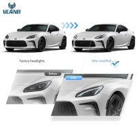 фото thumb №8, Фари лампи kpl vland ful led тюнінг чорний toyota gr86 gr gt 86 brz ii