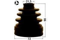 фото thumb №2, Febest 1215-solt набор защита, система рулевой