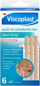 VISCOPLAST STERI-STRIP 6 ШТ. ГАЙКА