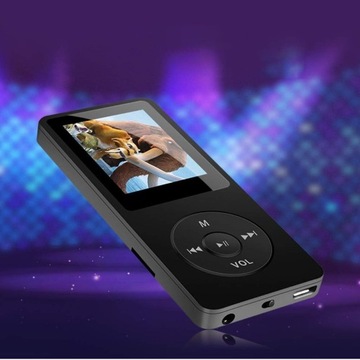 MP3-ПЛЕЕР BLUETOOTH 16 ГБ AMV ЧЕРНЫЙ 1,8-ДЮЙМОВЫЙ TFT-ЭКРАН HD