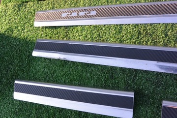 фото thumb №3, Защита накладка порога перед зад kpl vw passat cc