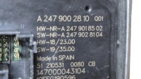 фото thumb №10, Модуль-преобразователь лампы led mercedes w118 w177 w247 oem номер a2479002810 новая !!