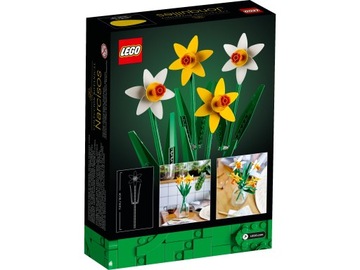 НАБОР 2 LEGO CREATOR EXPERT ЦВЕТОЧНЫЙ БУКЕТ 10280 +LEGO ICONS 40646 Нарциссы