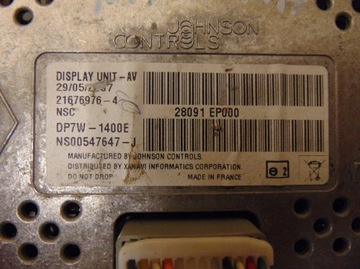 фото thumb №7, Дисплей навигации 28091ep000 pathfinder navara