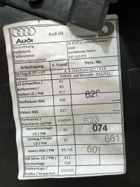 Приборная панель audi a8 d4 серая кожа, идеальная, оригинал ! Киев, фото thumb