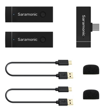 Комплект беспроводной передачи звука Saramonic Blink Go-U2