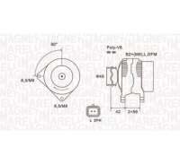 Купить Генератор magneti marelli 063731863010, фото thumb