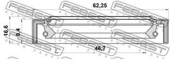 УПЛОТНИТЕЛЬ FEBEST 95IEY-48620917C
