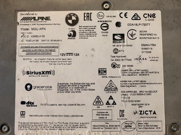 RADIO NAWIGACJA MGU APN BMW 1 F40 2 F44 Z4 G29 9833770