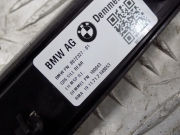 фото thumb №5, Bmw x6 g06 планки накладки порогові м-пакет led 8072328 8072327 7434251