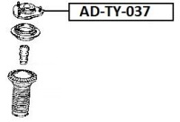 фото thumb №2, Верхній кронштейн амортизатор toyota rav-4 05- перед