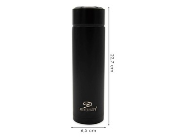 Kubek termiczny termos bidon wyświetlacz LED 480ml