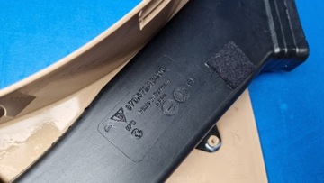 фото thumb №11, Стійка b dół маскувальна накладка середня porsche panamera 970 luxor бежевий beż