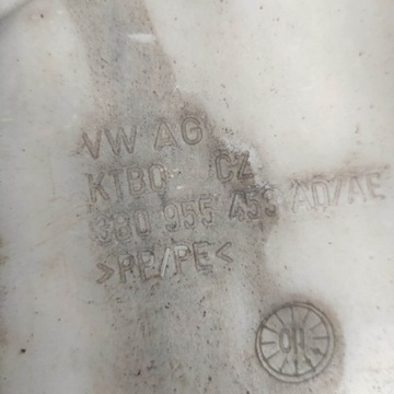 фото thumb №6, Бачок жидкости омывателя vw passat b5 fl 3b0955453 ad