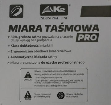 Выдвижная магнитная рулетка PRO длиной 5 м.