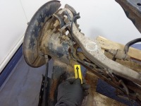 фото thumb №13, Nissan qashqai i j10 07- балка подвески зад kpl поворотный кулак ступицы 2wd