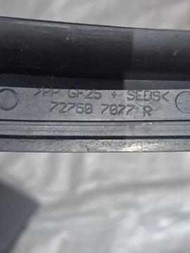 фото thumb №5, Renault zoe ii планка скла лобовий