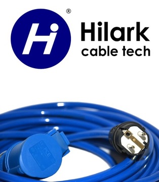 РЕЗИНОВЫЙ удлинительный кабель H07BQ-F 3x2,5 1 м для кемперов CEE