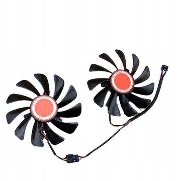 Вентилятор видеокарты для XFX RX580 RX584