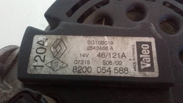 фото thumb №6, Генератор renault scenic i 1.9 dci 8200054588