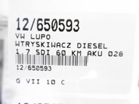 фото thumb №7, Lupo форсунка 028130202r 1,7sdi 0432193683