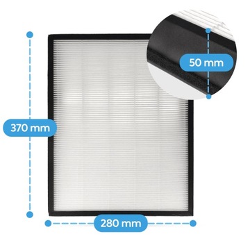 FILTRY HEPA WĘGLOWY NAWILŻAJĄCY DO OCZYSZCZACZA POWIETRZA PHILIPS AC3829