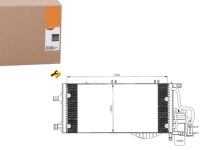фото thumb №1, Nrf35531 конденсатор кондиционера opel corsa c 1,3/1
