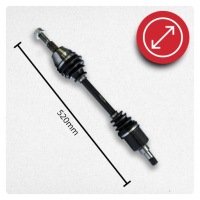 Привідний вал ліва ford focus 3 2.0 st механічна коробка передач нова Оригінал, фото thumb