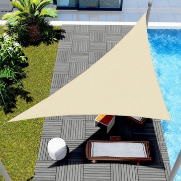 SUN SAIL ПАРУС, БЕЖЕВЫЙ ТРЕУГОЛЬНИК, 3,6 м