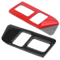 фото thumb №6, Наклейки na кнопка заднего переключателя багажника с волокна угольный dla