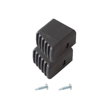Stopka drabiny Krause na profil 33x20 mm 211415 - 1 para