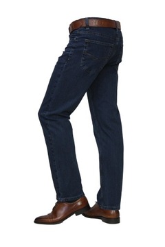 SPODNIE MĘSKIE JEANS st.Leon'f GRANATOWE W36 L36 PAS 94-96
