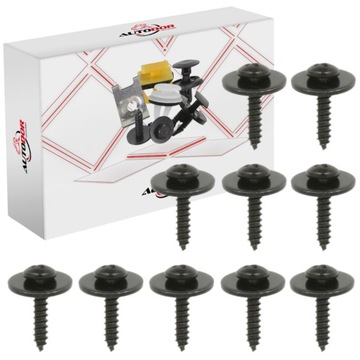 фото thumb №1, Кліпса гвинт гвинт кріпильний універсальний кузови