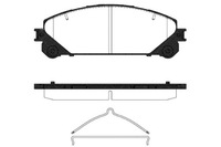 фото thumb №1, Remsa гальмівні колодки гальмівні lexus rx 450h awd ggl1_. g