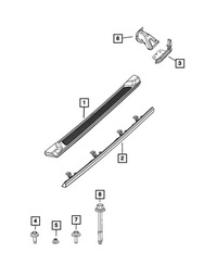 фото thumb №5, Пороги боковой металлический rubicon jeep gladiator jt