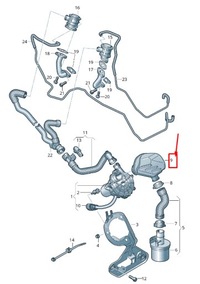 фото thumb №1, Audi rs7 sportback 4g pulsation damper 4g0129953a