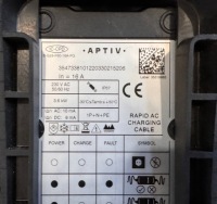 фото thumb №5, Opel электрик гибрид усиленная оригинальная зарядное устройство сетевая 16a