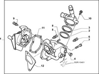 фото thumb №8, Кольцо насоса водяной fiat ulysse zeta 9625211680
