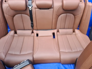 фото thumb №16, Audi a6 c7 комплект сидіння шкіра perforowana коричневі з підігрівом 30 km oem