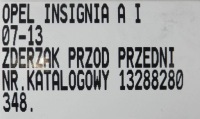 348.zderzak перед передний opel insignia a 08-13 13288280 Доставка, фото thumb