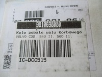 фото thumb №5, Колесо зубчатое вала volvo s40 c30 citroen 1,6 hdi 9810698080