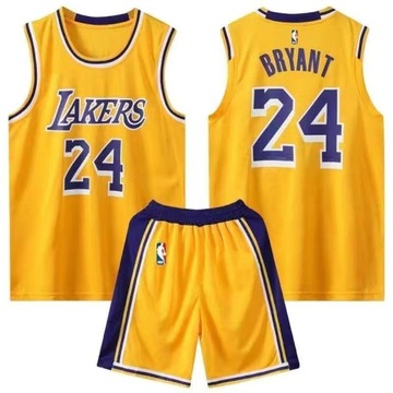 детская футболка Lakers James No. 23 Кобе Нет. 24 Баскетбольная форма