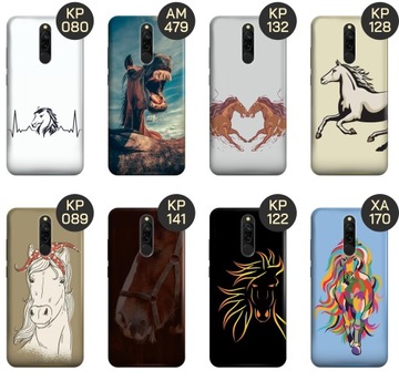 ЧЕХОЛ ДЛЯ XIAOMI REDMI 8 ДИЗАЙН ЛОШАДЕЙ PONES PEGASIES КРЫШКА КОРПУСА