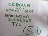 фото thumb №9, Накладка бампера toyota corolla e21 kombi