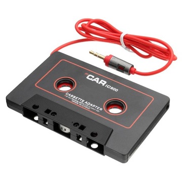 2x 3,5 mm Jack Stereo do samochodowej kasety audio AUX