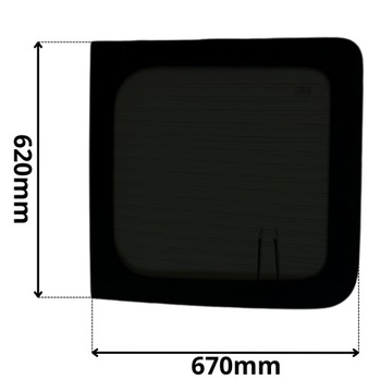 фото thumb №1, Стекло зад правая задняя ciemnozielona w дверь fiat talento 2016- 0245