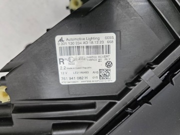 фото thumb №10, Vw touareg iii 3 рестайлінг 18+ лампа права перед повний led matrix eu 761941082h