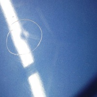 фото thumb №10, Mercedes w203 капот крышка двигателя jaspis blue niebieski металлик - 345