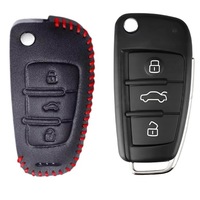 фото thumb №7, Корпус ключа pilot ключ чехол кожаные audi a2